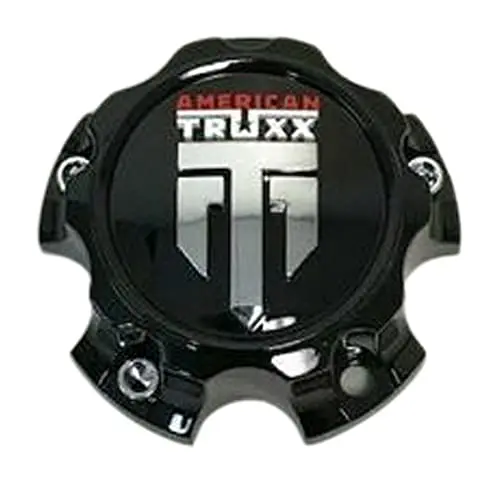 American Truxx Gloss Black Wheel Center Cap C1081502090f-12 1