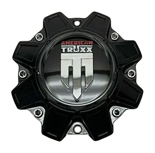 American Truxx Gloss Black Wheel Center Cap C1414-B C1414 C-1414 1