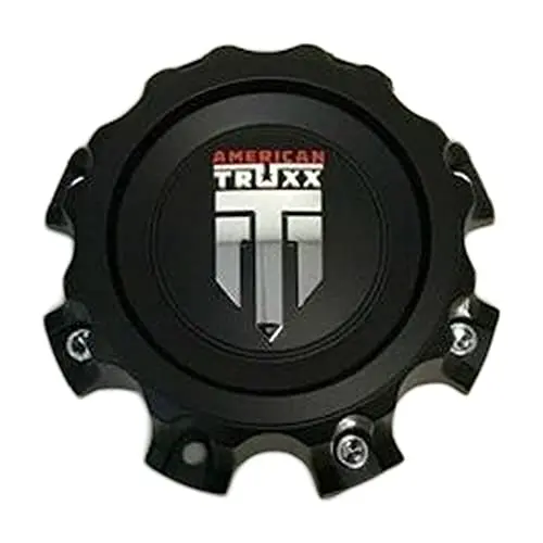 American Truxx Matte Black Wheel Center Cap C1081502090f-4 1