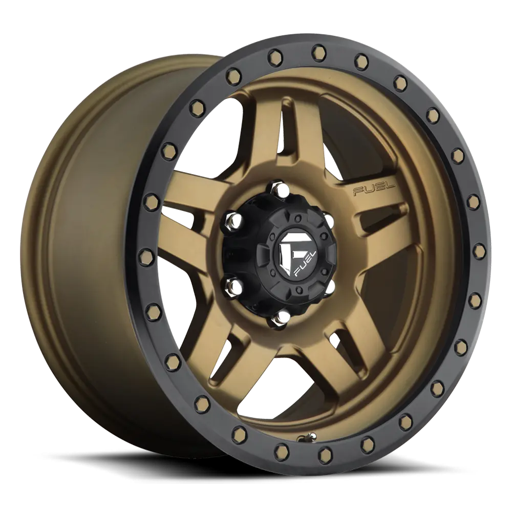 Fuel Anza [ D583 ] - Matte Bronze W/ Black Ring 1