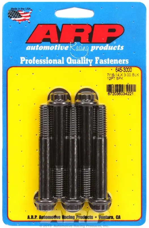 Arp Chromoly Steel Engine Bolts – 645-3000 Series 1