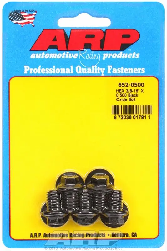 Arp 652-0500 Chromoly Steel Engine Bolts – Grade 8.8 Metric Fasteners 1