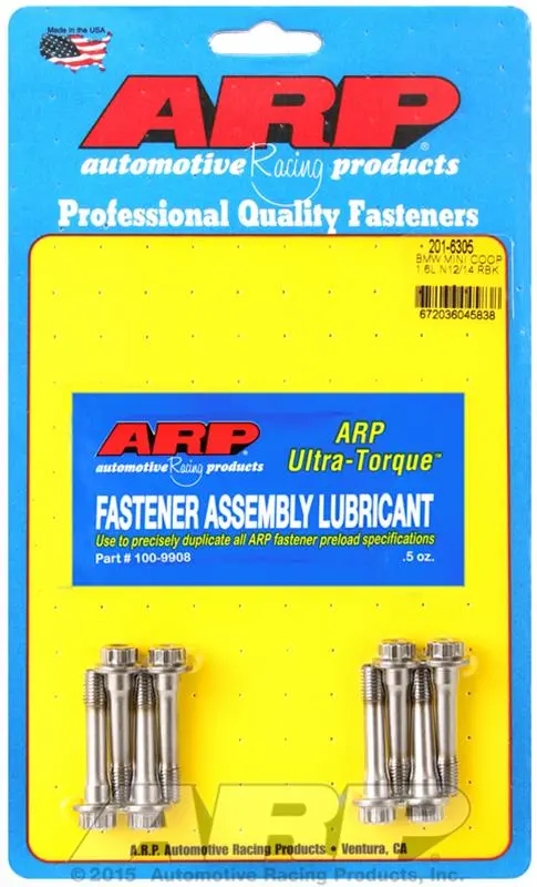 Arp High-Tensile Connecting Rod Bolts – Heat-Treated Alloy Steel Fasteners 1