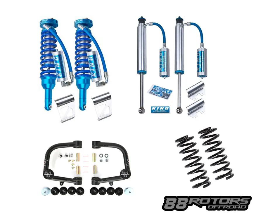 10-23 Lexus Gx460 King 2.5 Coilovers, Shocks, Camburg Tubular X-Joint Uca, Ome Springs 1