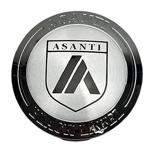 Asanti Wheels Black Label 1534C01 Chrome Center Cap 1
