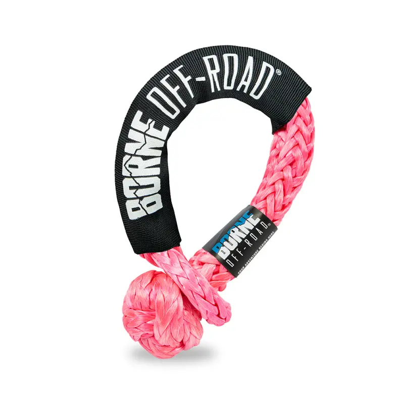 Borne Off-Road 7/16In X 20In Soft Shackle Hot Pink 1