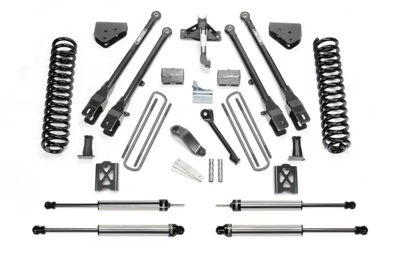 Fabtech 05-07 Ford F350 4Wd 6In 4Link Sys W/Coils & Dlss Sh Ks 1