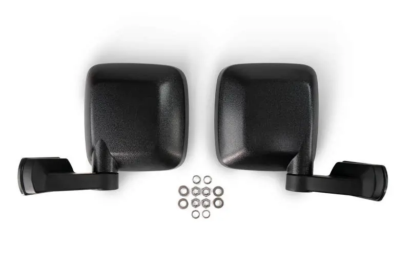 Dv8 18-22 Jeep 4 Door Jl/Jt Aluminum Half Doors With Perforated Mesh Front 1