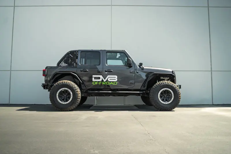 Dv8 Offroad 2018-2025 Jeep Wrangler Jl | Oe Plus 4-Door Side Steps 1