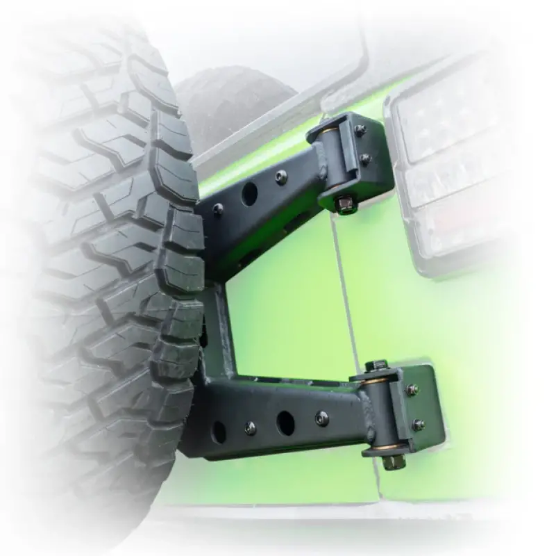 Turn Offroad 2007-2018 Jeep Jk Hinge Mount Tire Carrier 1