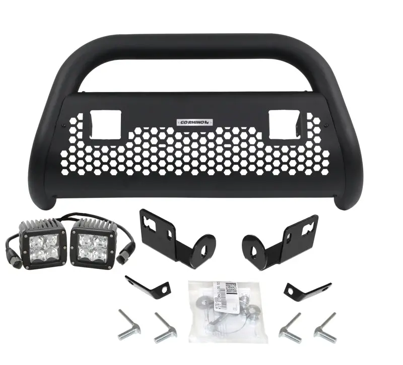 Go Rhino 05-15 Toyota Tacoma Rc2 Lr 2 Lights Complete Kit W/Front Guard + Brkts 1