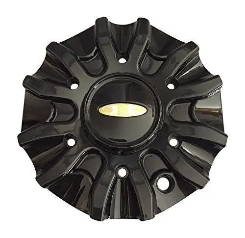 Baccarat Wheels C2160 Mcd8244ya01 Sj107-08 Black Center Cap 1