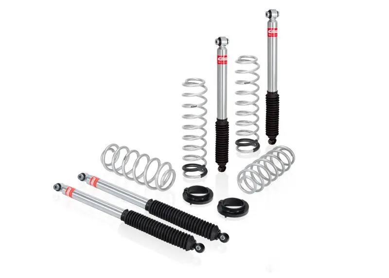Eibach All-Terrain Lift Kit 18-21 Jeep Wrangler Sport 4-Door Jl Front +4In Rear +3In 1
