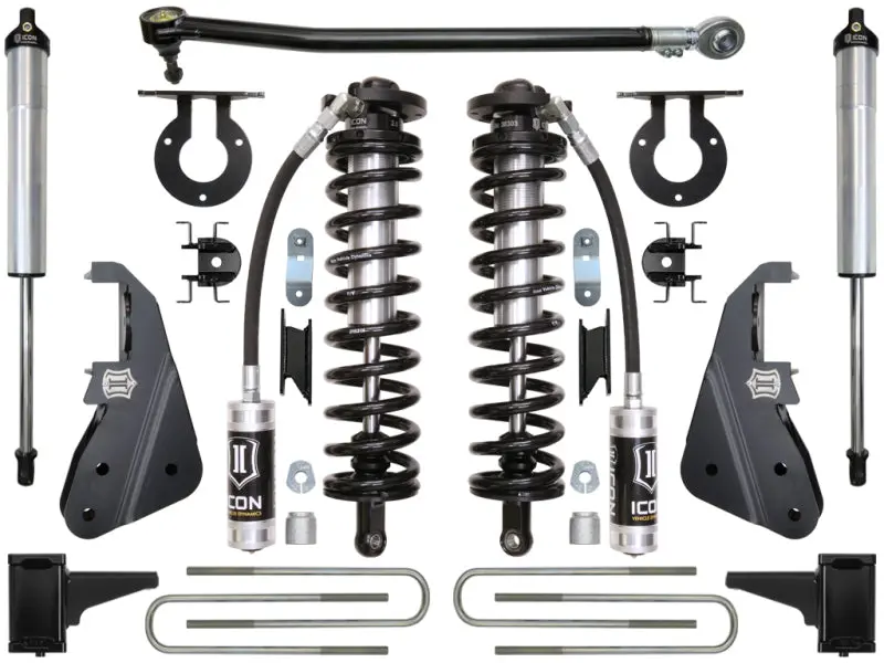 Icon 2017+ Ford F-250/F-350 4-5.5In Stage 2 Coilover Conversion System 1