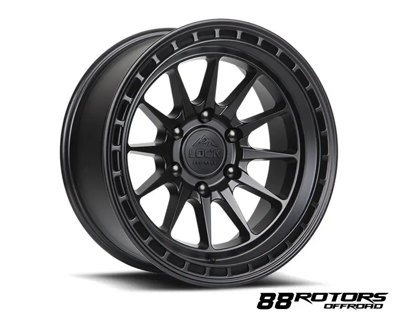 Lock Offroad Wheels | Baja Matte Black 1