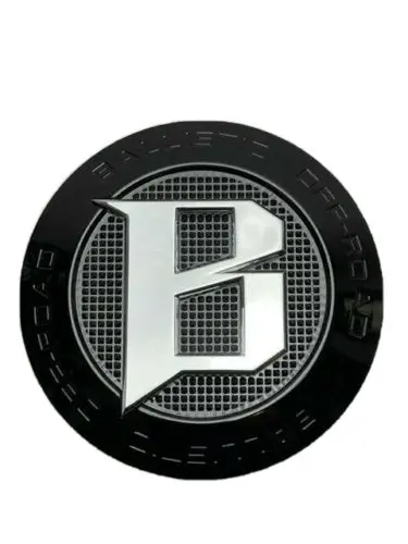 Ballistic 973 Scorpion Gloss Black Snap In Wheel Center Cap Emr973 Ballistic-Up 1