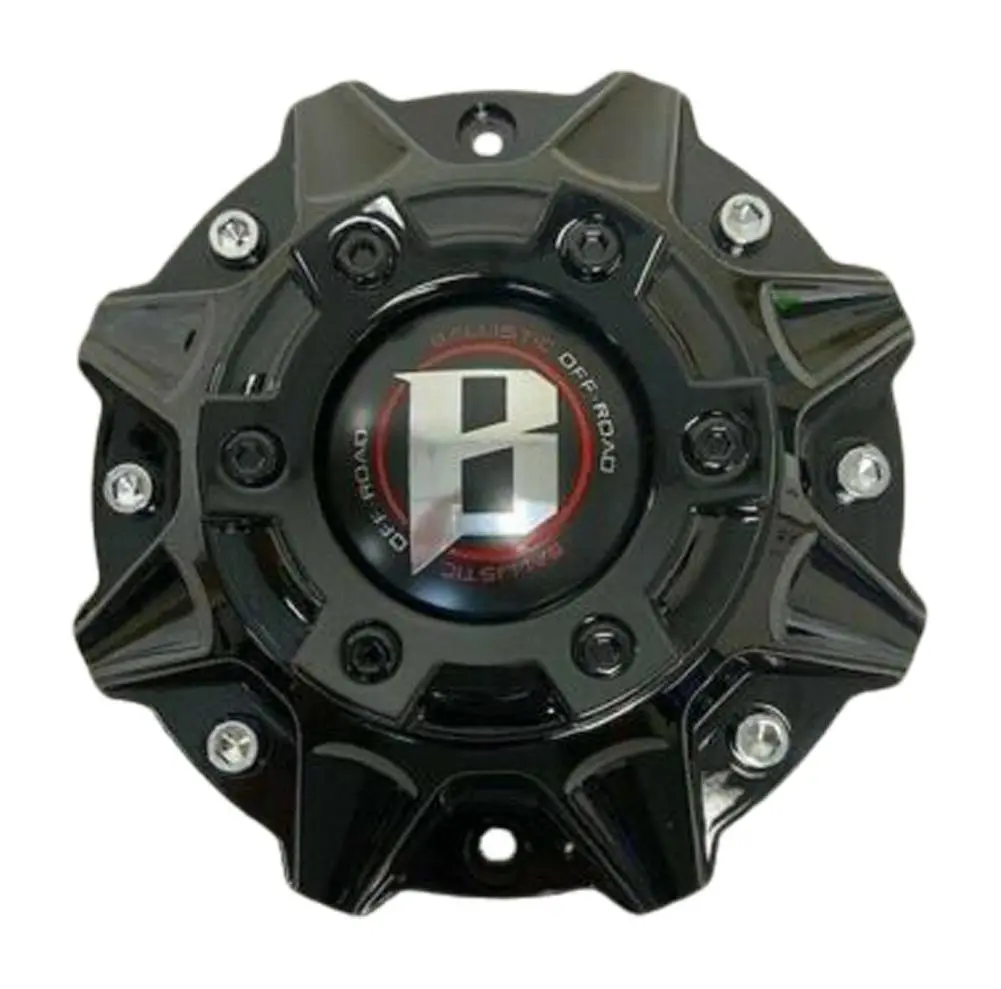 Ballistic Gloss Black Wheel Rim Center Cap Lg1208-34 1