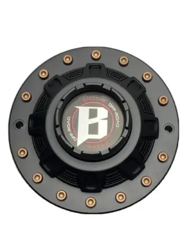Ballistic Matte Black Bronze Rivets Wheel Center Cap Cap Bl-02 1