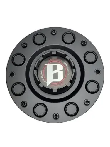 Ballistic Matte Black Wheel Center Cap Cap Ts-H8 1