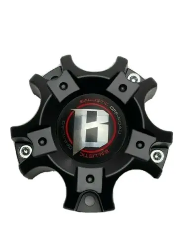 Ballistic Matte Black Wheel Center Cap Cap-Wx02 114.3-127-5H 1