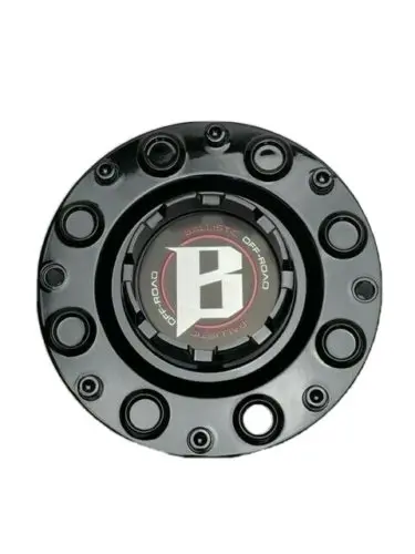 Ballistic Off-Road 978 Cannon Gloss Black Wheel Center Cap Cap Ts-H56 1