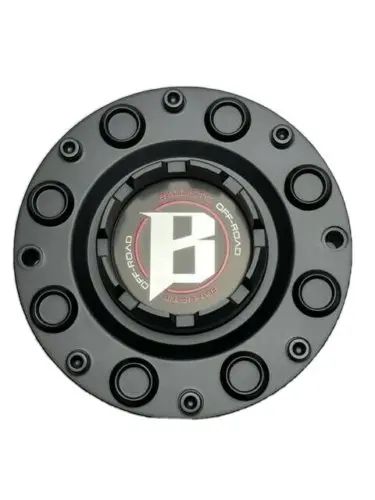 Ballistic Off-Road 978 Cannon Matte Black Wheel Center Cap Cap Ts-H56 1
