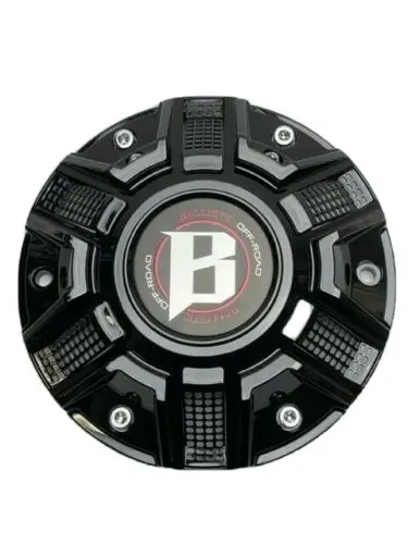 Ballistic Off-Road Gloss Black Wheel Center Cap Cap Or-D8h Cap Or-D 1