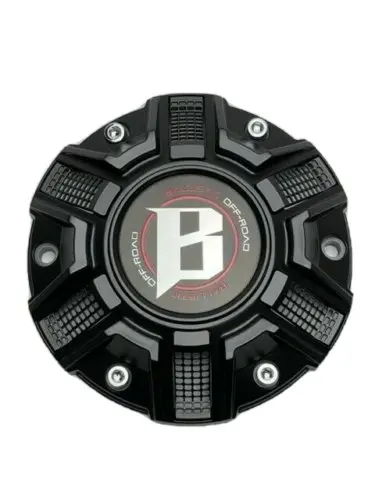 Ballistic Off-Road Matte Black Wheel Center Cap Cap Or-D 1