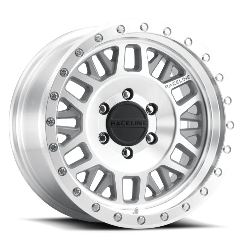 Raceline 951Mc Ryno 17X8.5In / 6X139.7 Bp / 18Mm Offset / 106.1Mm Bore - Machined Wheel 1