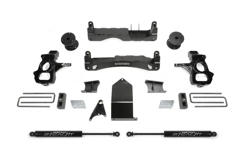 Fabtech 14-18 Gm C/K1500 P/U W/Oe Alm Or Stmp Stl Uca 4In Basic Sys W/Stealth 1