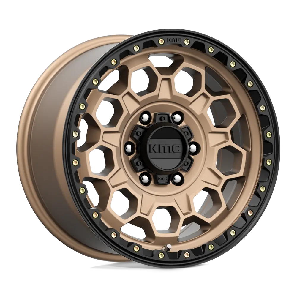 Kmc Trek Wheels - Matte Bronze With Black Lip 1