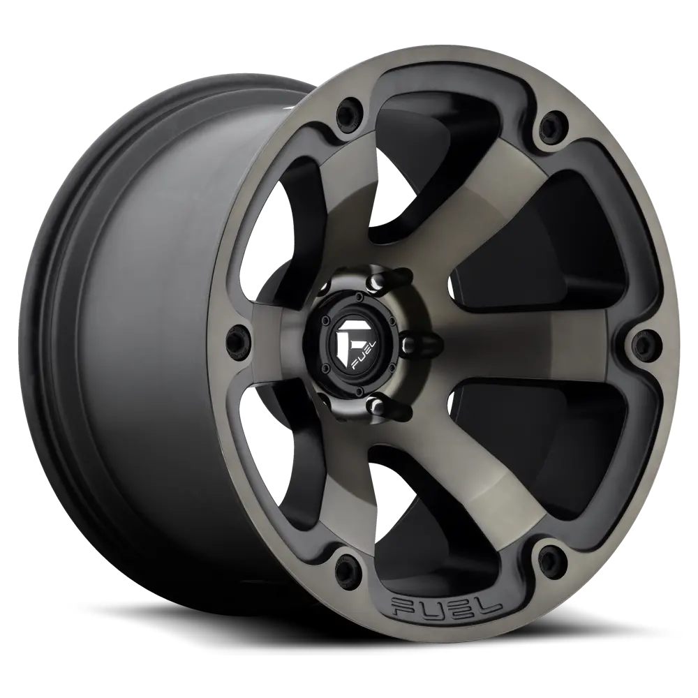 Fuel Beast [ D564 ] - Black And Machined W/ Dark Tint 1