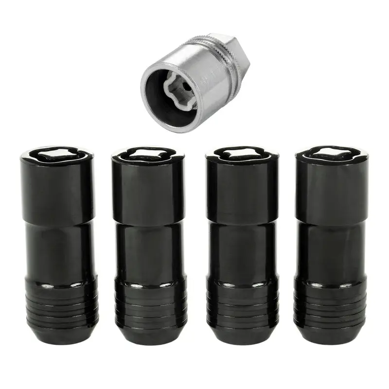 Mcgard Wheel Lock Nut Set - 4Pk. (Cone Seat) M14x2.0 / 13/16 Hex / 2.25In. Length - Black 1