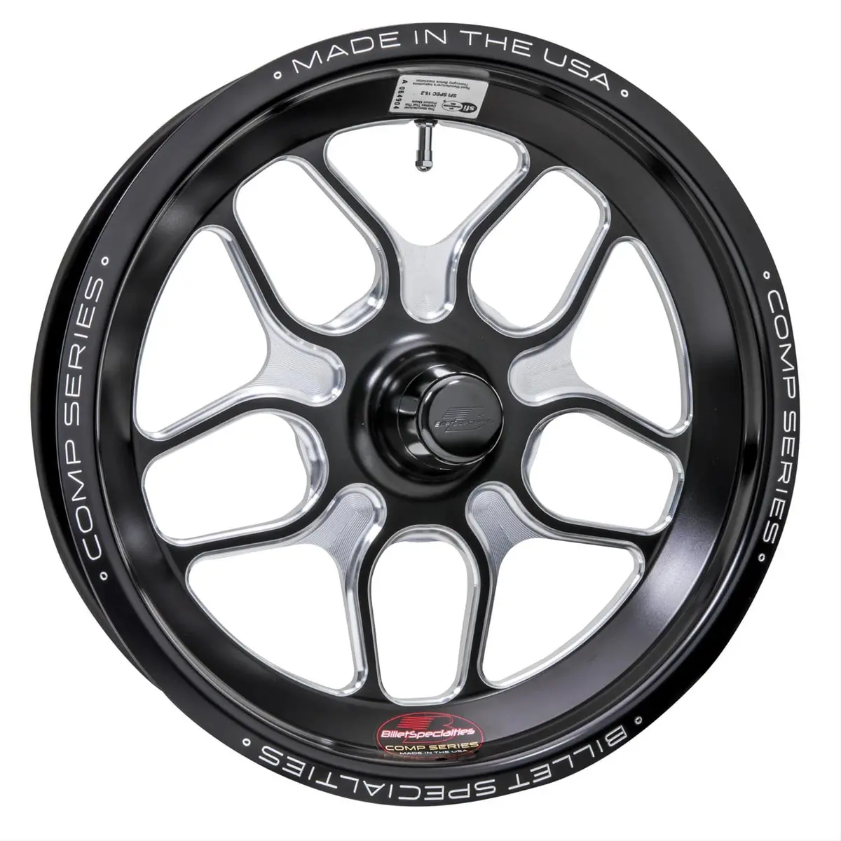 Billet Specialties Comp 7 Black Forged Aluminum Wheels – 17X7 1