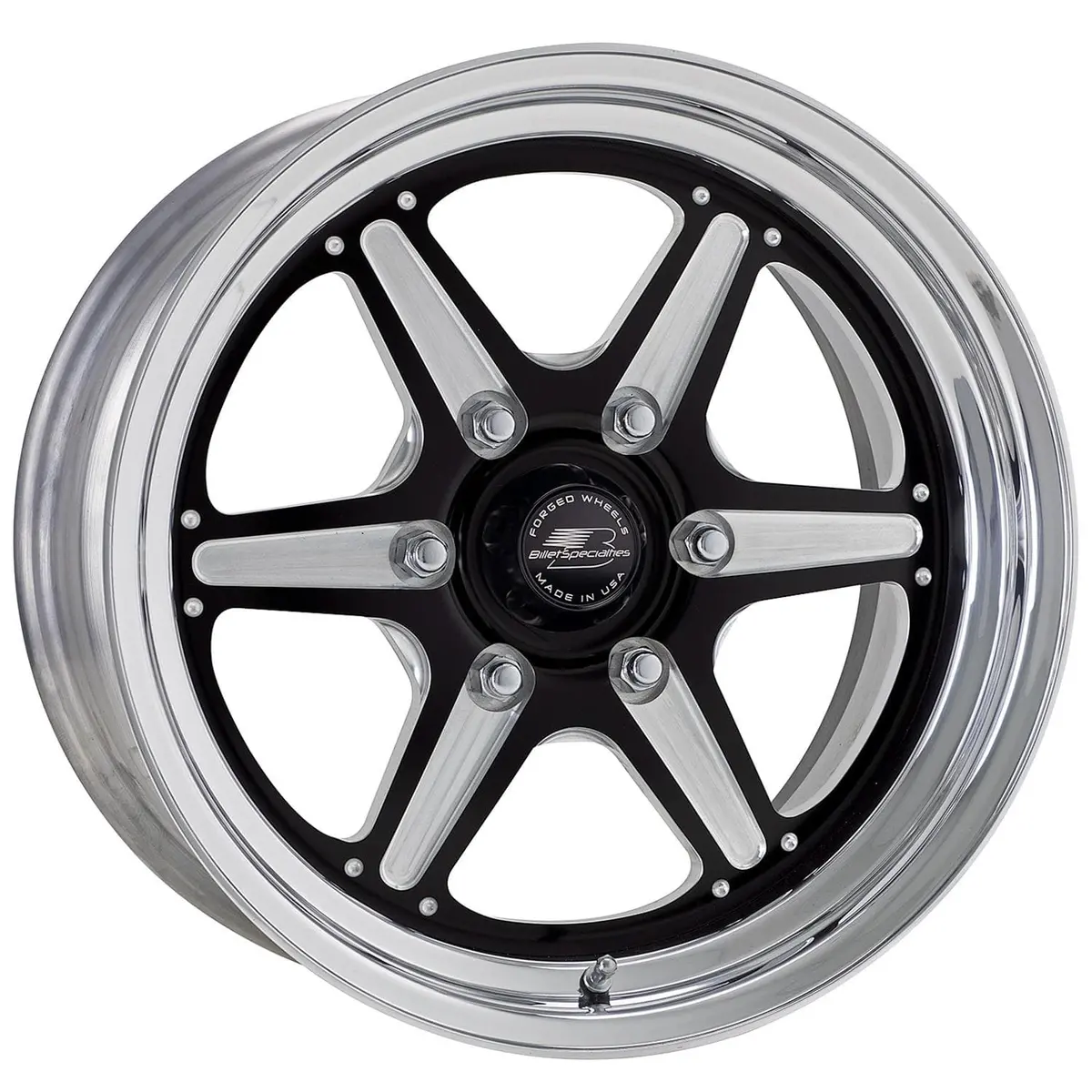 Billet Specialties Street Lite Black Custom Wheel – Lightweight Alloy, 17X7.5" (Brs36710) 1