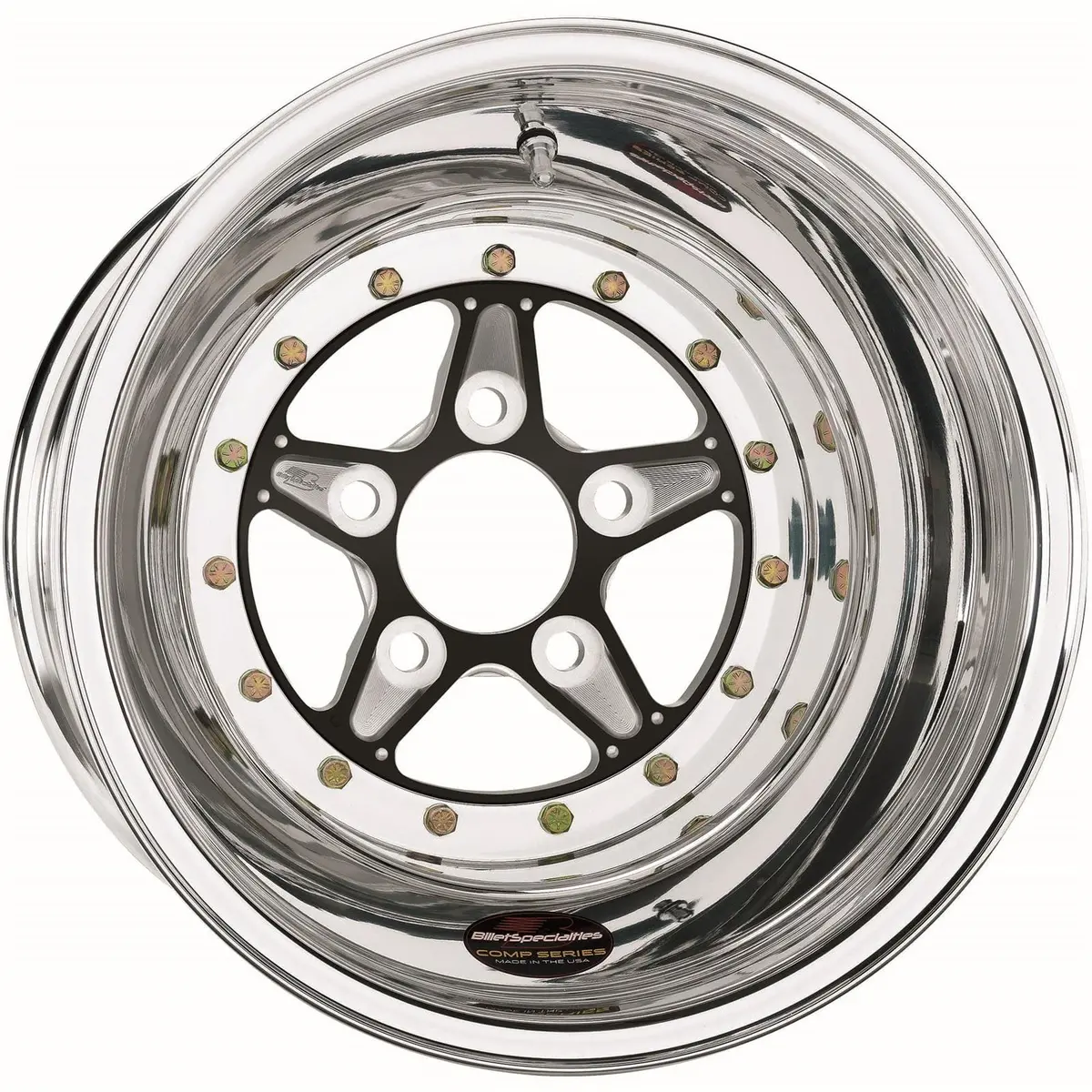 Billet Specialties Bcs Series Custom Wheel – Cnc-Machined Aluminum, 16X7", Gloss Black (Bcs036166545) 1