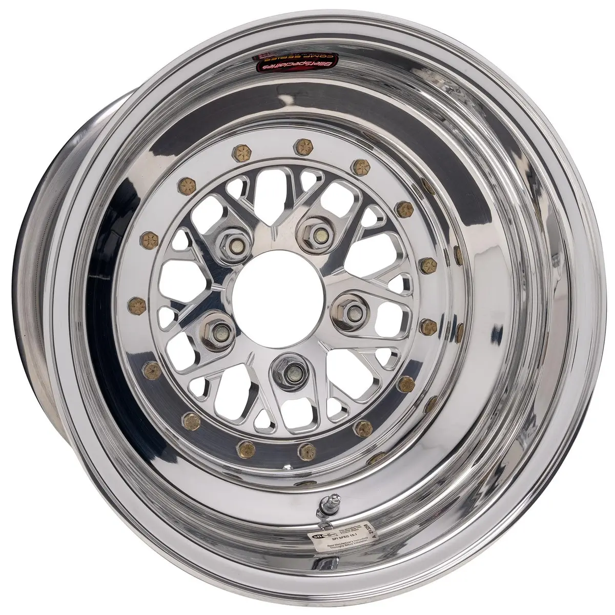 Billet Specialties Csb085167340 Custom Wheel – 18X9.5", 5X114.3, Matte Black Machined Face 1