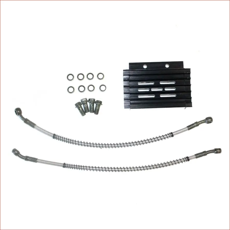 Black Cnc Engine Oil Cooler Kit Radiator 140Cc 150Cc 1
