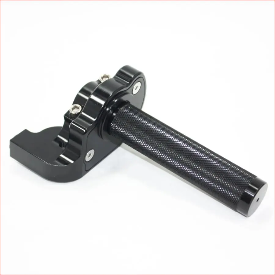 Black Cnc Quarter Turn Quick Twist Throttle Housing 1