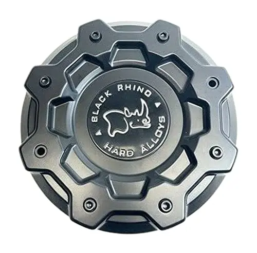 Black Rhino Abrams Matte Black Wheel Center Cap Psc014bla 1