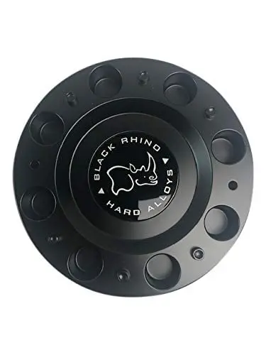 Black Rhino Armory Wheels 8 Lug 1244S02+Mb-429 1244C02 Matte Black Center Cap 1