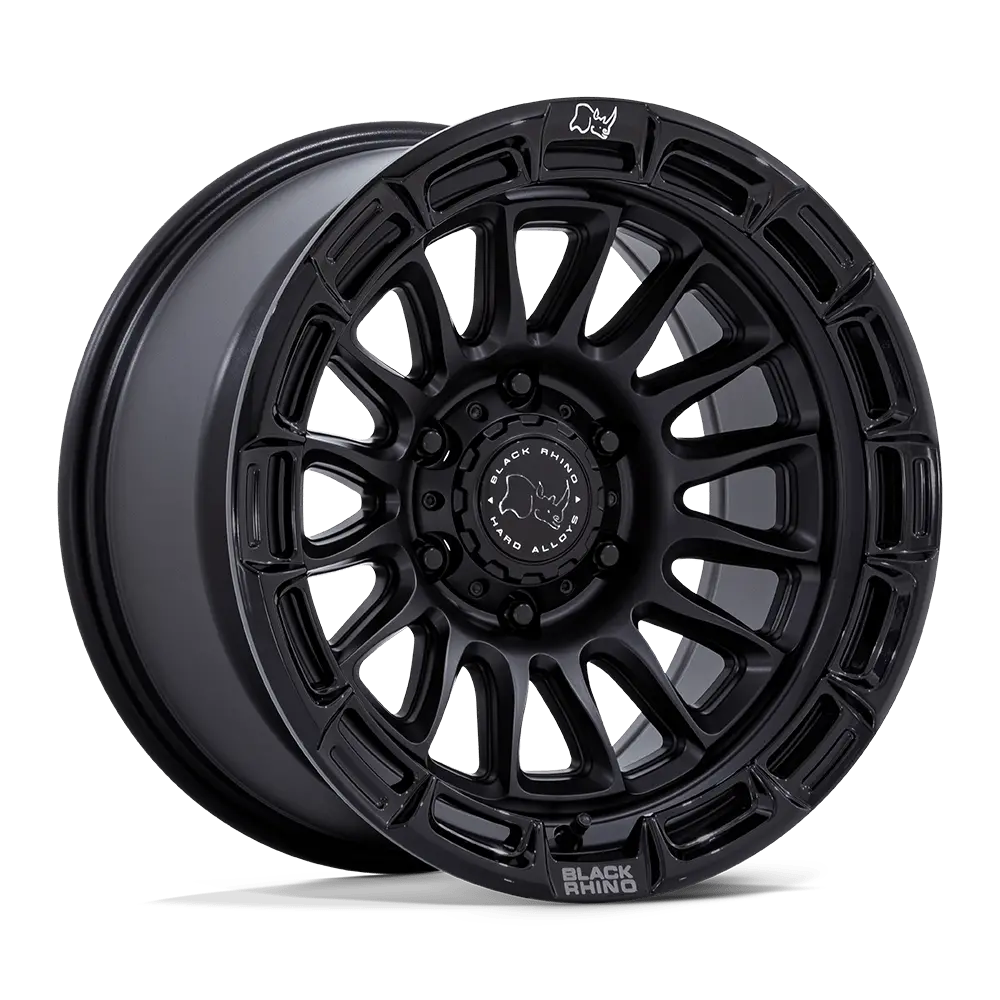 Black Rhino Wheels | Rival Matte Black Face Gloss Black Lip 1