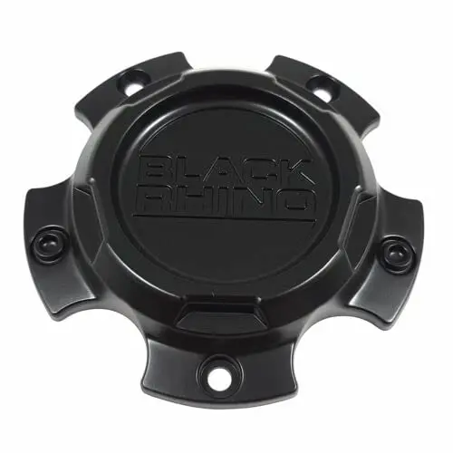 Black Rhino Matte Black Center Hub Cap Bolt-On Closed-End Ccbr55127mb 1923S01 Cr55127mb 1