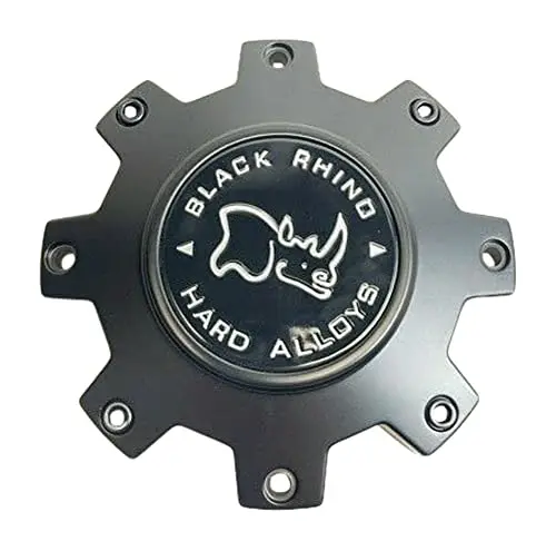 Black Rhino Matte Black Wheel Center Cap Cap M-874 Pcd 8X165 1/170/180 1