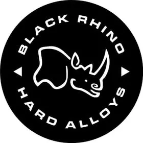 Black Rhino Wheels 80Mm Replacement Emblem Sticker Only 1