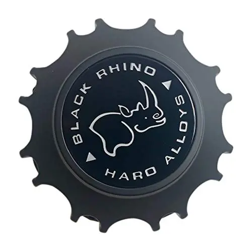 Black Rhino Wheels C805501-Cap 8X165/170 Matte Black Center Cap 1