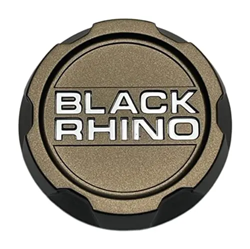Black Rhino Wheels Ccbrpsc022bla-Z-C Bronze Snap In Center Cap Fits Stadium Wheel 1