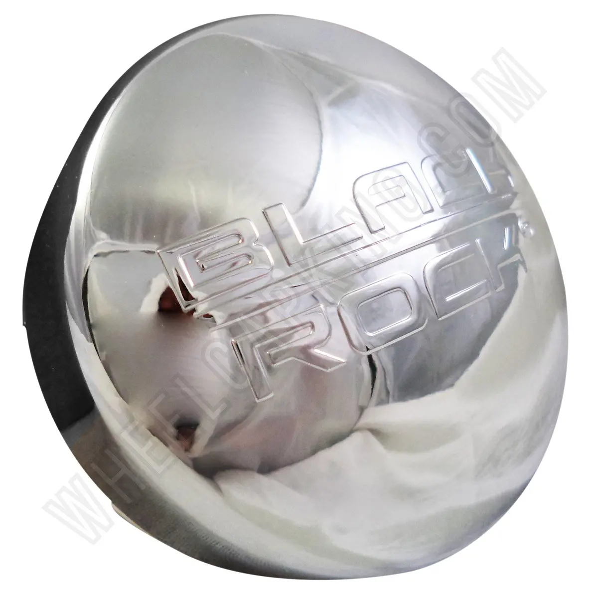 Black Rock Wheels Chrome Custom Wheel Center Cap # 330731Br (4 Caps) 1