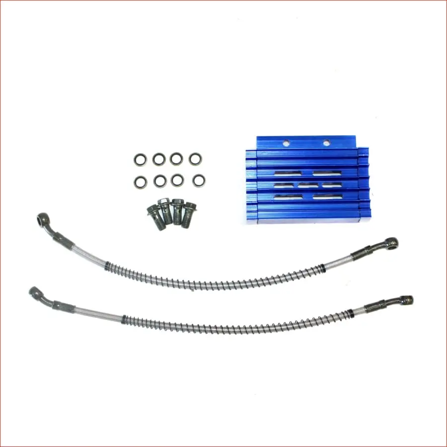 Blue Cnc Engine Oil Cooler Kit Radiator 125Cc 140 150Cc 1