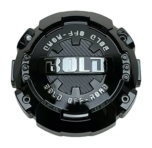 Bold Off-Road Gloss Black Wheel Center Cap C603 1
